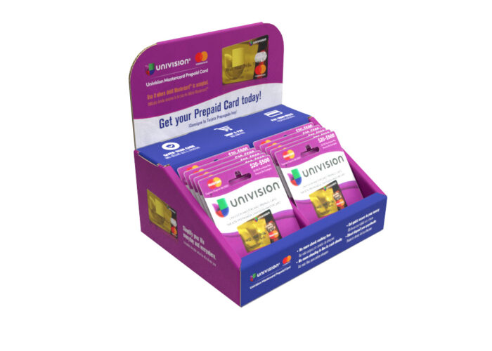 Purple Gift Card Countertop PDQ