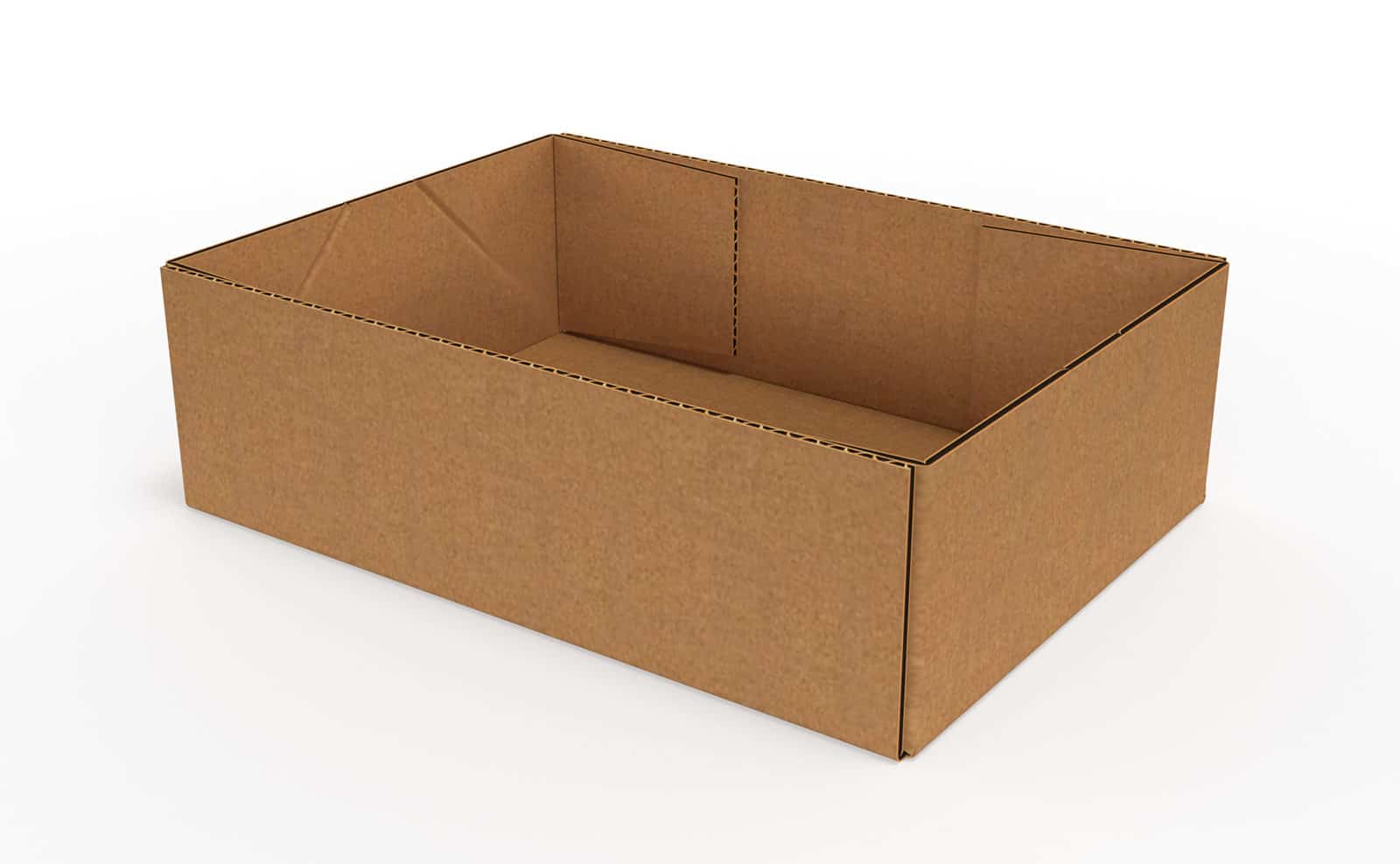 outfold corrugated trays